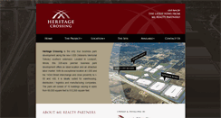 Desktop Screenshot of heritagecrossingcc.com